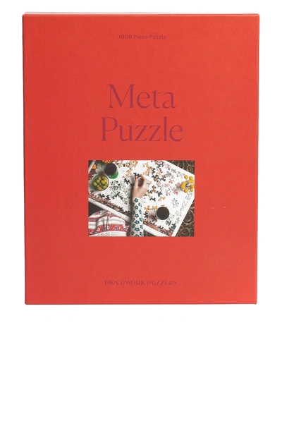 Piecework Meta 1,000 Piece Puzzle In Meta