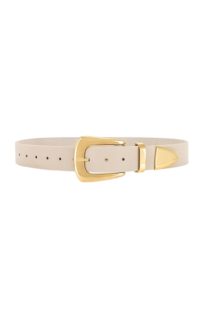 Shop B-low The Belt Jordana Mini Belt In Bone Gold
