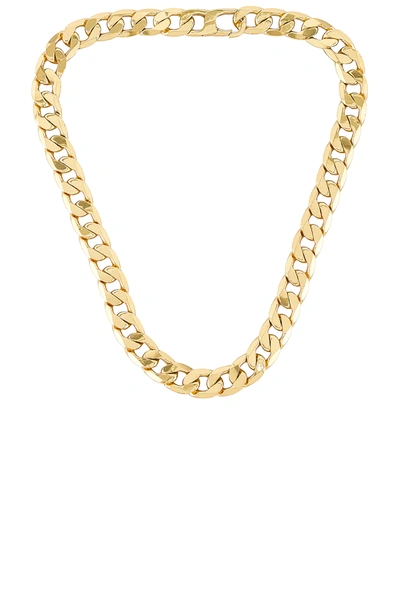 Shop Baublebar Large Michel Curb Chain Necklace In Gold