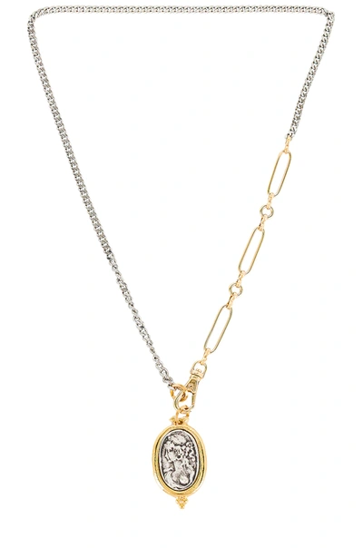 Shop Joolz By Martha Calvo Devotion Necklace In Silver