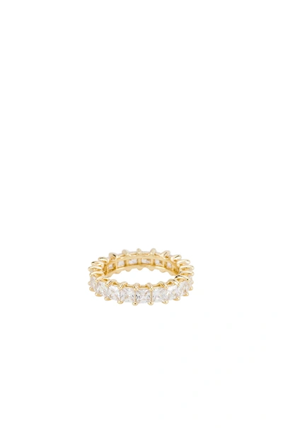 Shop The M Jewelers Ny The Princess Cut Eternity Band In Gold