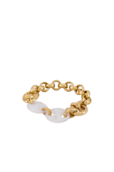 Shop Joolz By Martha Calvo Marin Bracelet In Gold