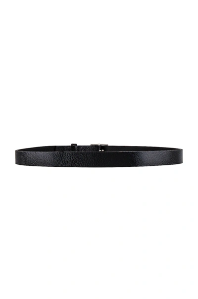 Rag & Bone Boyfriend Belt Leather, Black In Black