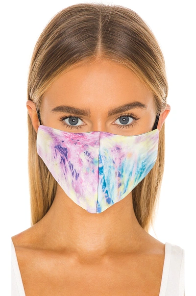 Shop Onzie 2 Pack Protective Face Masks In Neon Tie Dye & Neon Pink