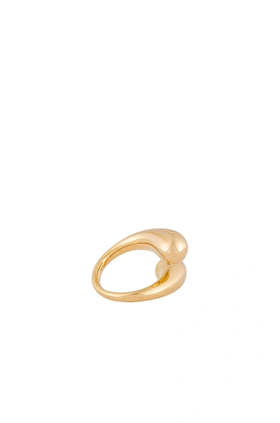 Soko Twisted Dash Ring In Gold