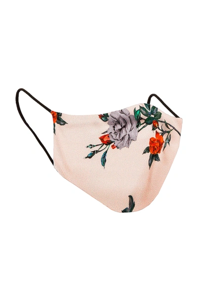 Shop Lovers & Friends Face Mask In Pink Floral