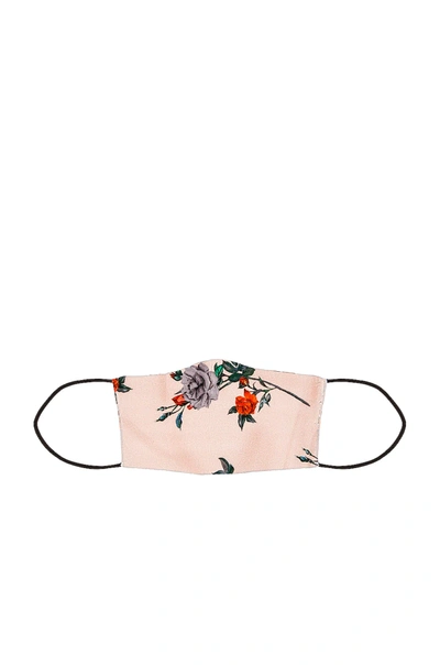 Shop Lovers & Friends Face Mask In Pink Floral