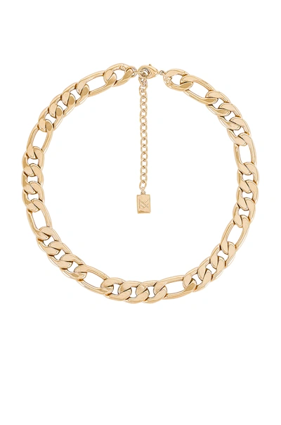 Shop Miranda Frye X Revolve Brooklyn Necklace In Metallic Gold