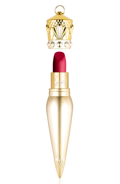 Shop Christian Louboutin Velvet Matte Lip Colour In Survivita 420m