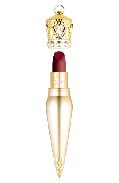 Shop Christian Louboutin Velvet Matte Lip Colour In Djalouzi 405m