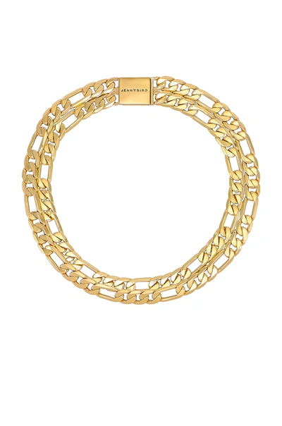 Shop Jenny Bird Double Carter Choker In Gold