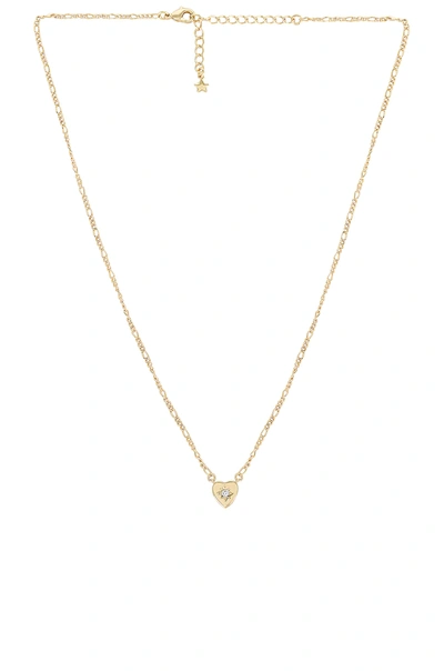 Shop Five And Two Alice Necklace In Gold