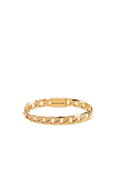 Shop Jenny Bird Walter Bracelet In Gold