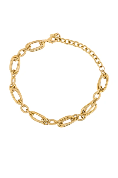 Shop Joolz By Martha Calvo Gigi Chain Choker In Gold