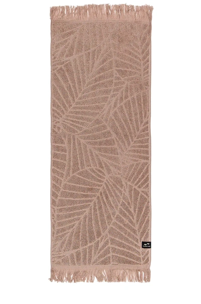 Shop Slowtide Kalo Hand Towel In Clay