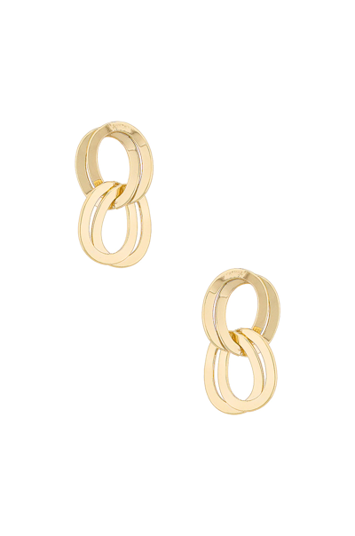 Shop Amber Sceats Twisted Earring In Gold