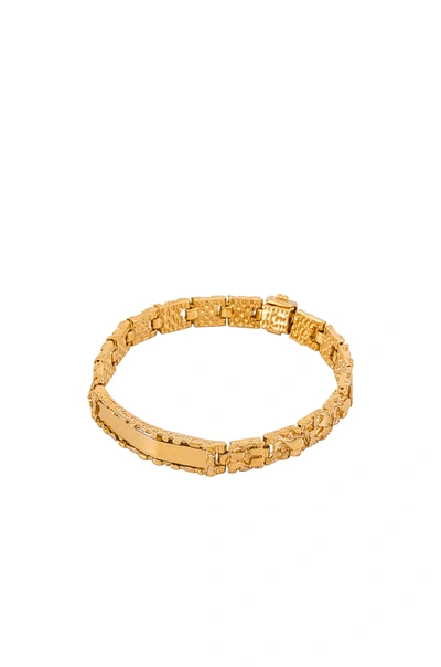 Shop Vanessa Mooney The Golden Nugget Id Bracelet
