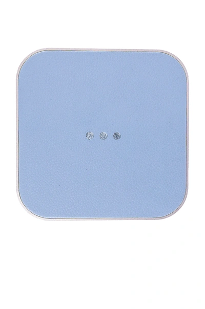 Shop Courant Catch:1 Wireless Charger In Pacific Blue