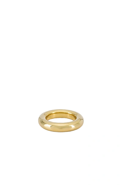 Shop Luv Aj Amalfi Tube Ring In Gold