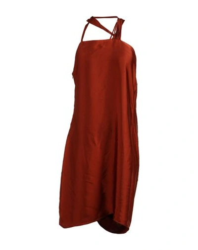 A.f.vandevorst Short Dress In Rust