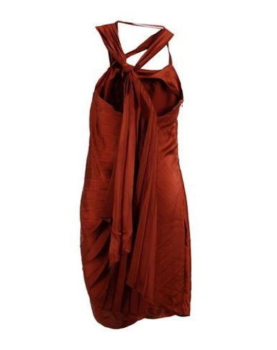 Shop A.f.vandevorst Short Dress In Rust