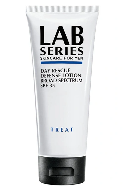 Shop Lab Series Skincare For Men Day Rescue Defense Lotion Broad Spectrum Spf 35, 1.7 oz