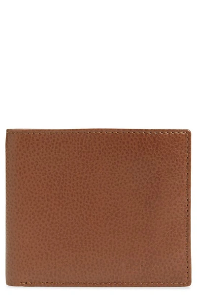 Shop Barbour Amble Leather Rfid Wallet In Tan