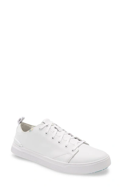 Shop Toms Trvl Lite Low Top Sneaker In White Nubuck