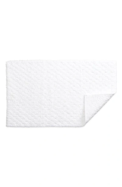 Shop Matouk Lotus Bath Rug In White