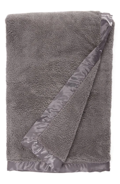 Shop Giraffe At Home Chenille Throw In Charcoal