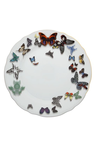 Shop Christian Lacroix Butterfly Parade Dinner Plate In White