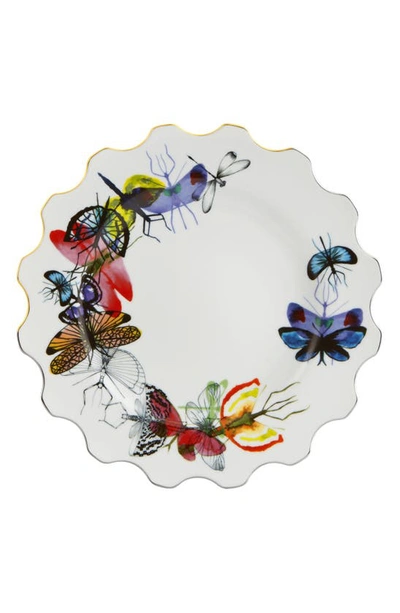 Shop Christian Lacroix Caribe Dinner Plate In White