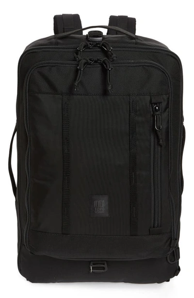 Shop Topo Designs Travel Bag In Ballistic Black