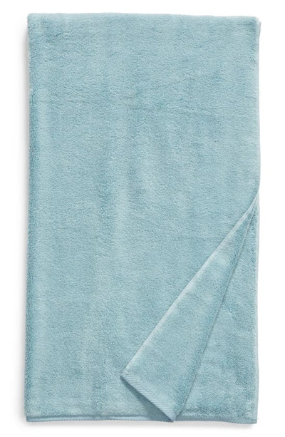 Shop Matouk Milagro Bath Sheet In Cerulean