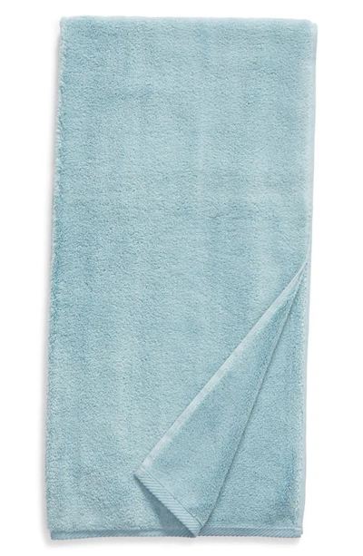 Shop Matouk Milagro Bath Towel In Cerulean