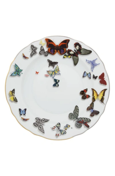 Shop Christian Lacroix Butterfly Parade Soup Plate In Multi