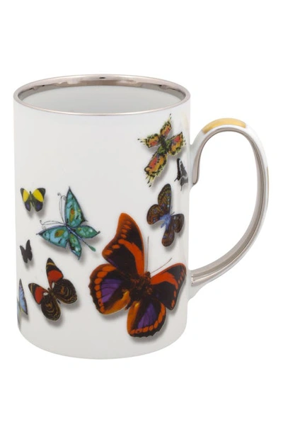Shop Christian Lacroix Butterfly Parade Mug In Multi