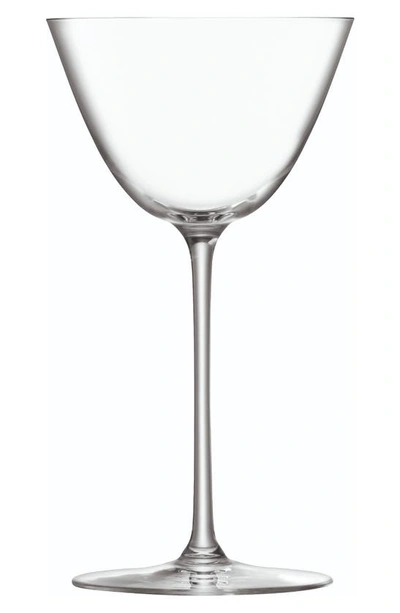 Lsa Borough Set Of 4 Martini Glasses In Clear