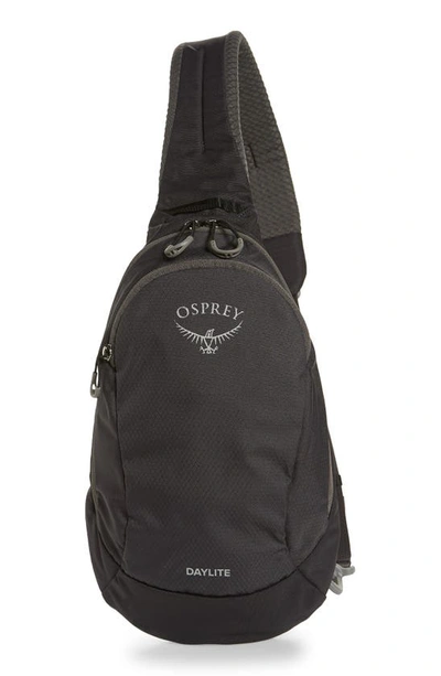 Shop Osprey Daylite Sling Backpack In Black
