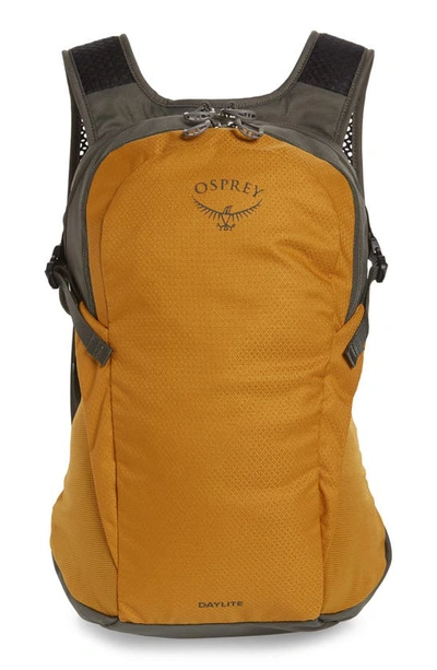 Shop Osprey Daylite Backpack In Teakwood Yellow