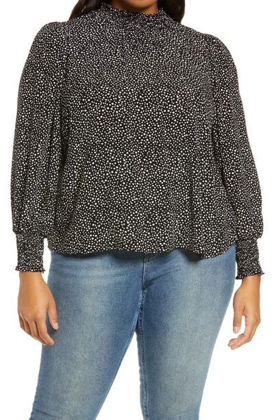 Shop Sanctuary Be Bold High Neck Top In Nocturnal Spots
