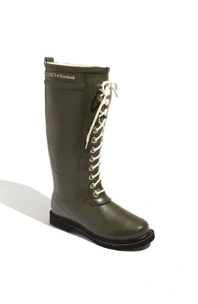 Shop Ilse Jacobsen Rubber Boot In Army