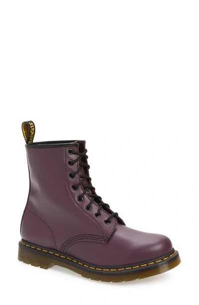 Shop Dr. Martens' '1460 W' Boot In Purple