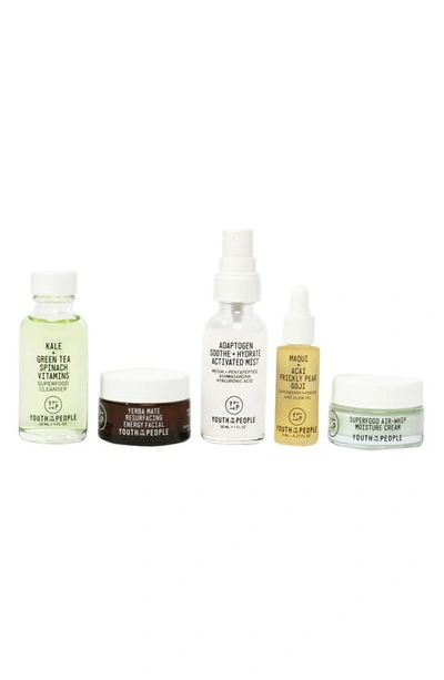 Shop Youth To The People Protect The Planet Refillable Mini Skin Care Set