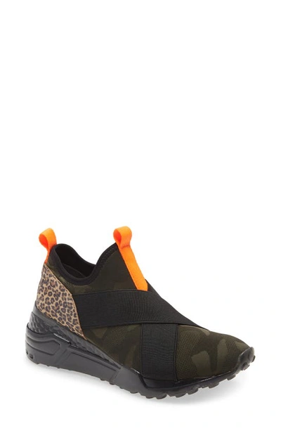 Shop Steve Madden Cryme Slip-on Sneaker In Leopard Multi