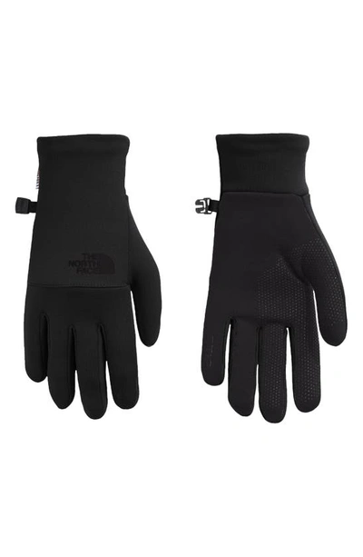 Shop The North Face Etip Touchscreen Gloves In Tnf Black