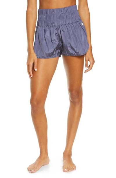 Shop Free People Fp Movement The Way Home Shorts In Navy
