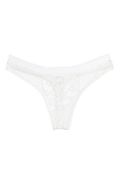 Shop Else Petunia Thong In Ivory