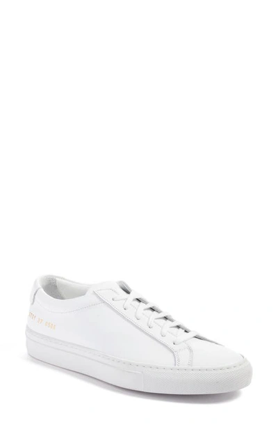 Shop Common Projects Original Achilles Sneaker In White