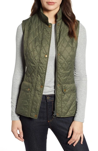 Shop Barbour Otterburn Vest In Olive